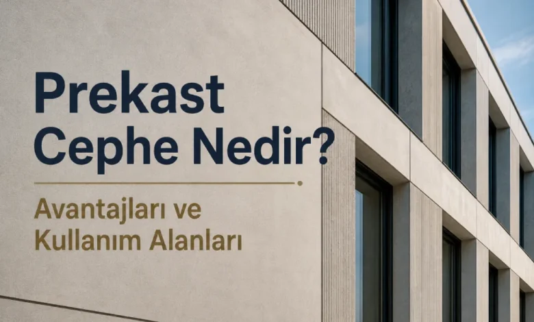 Prekast Cephe Nedir? Avantajları ve Kullanım Alanları