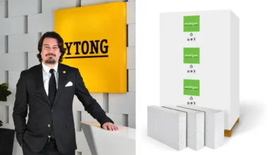 Binalarda doğru ısı yalıtımı yaz ve kış enerji verimliliği sağlıyor 15 Turk Ytong Satis ve Pazarlamadan Sorumlu Genel Mudur Yardimcisi Baris Saban