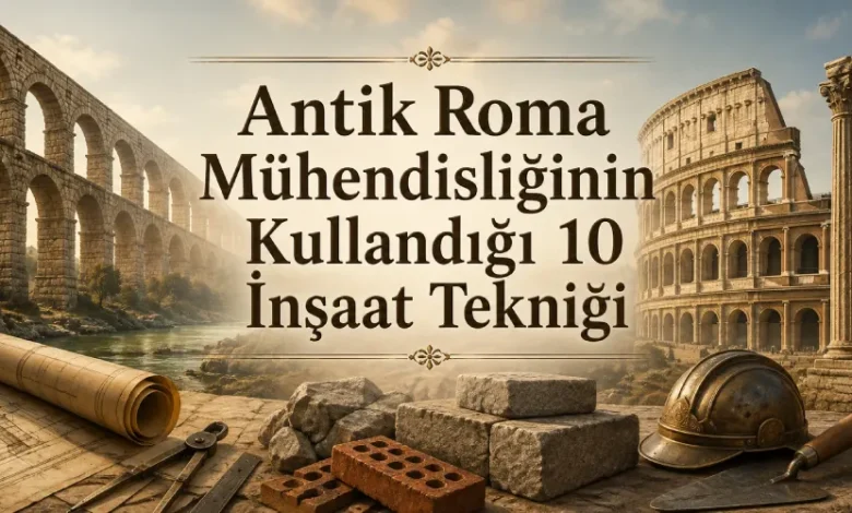 Antik Roma Mühendisliğinin Kullandığı 10 İnşaat Tekniği