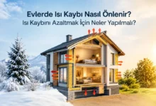 Evlerde Isı Kaybı Nasıl Önlenir? Isı Kaybını Azaltmak İçin Neler Yapılmalı? 6 Evlerde Isı Kaybı Nasıl Önlenir? Isı Kaybını Azaltmak İçin Neler Yapılmalı?