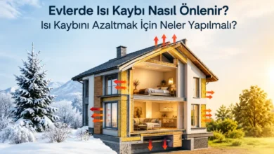 Evlerde Isı Kaybı Nasıl Önlenir? Isı Kaybını Azaltmak İçin Neler Yapılmalı?