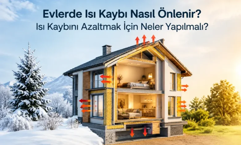 Evlerde Isı Kaybı Nasıl Önlenir? Isı Kaybını Azaltmak İçin Neler Yapılmalı?
