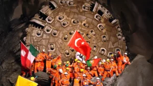 Rönesans 11 yıldır dünyanın ilk 50 uluslararası müteahhidi arasında 4 Ronesans Gotthard Base Tu neli