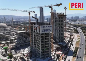 Folkart Orion'da hız ve verimlilik PERI çözümleriyle sağlanıyor 6 Folkart Orion Peri