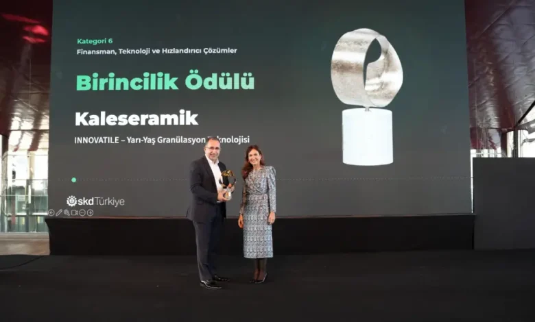 Kaleseramik’e INNOVATILE projesiyle sürdürülebilir dönüşümde birincilik ödülü 1 Kaleseramik