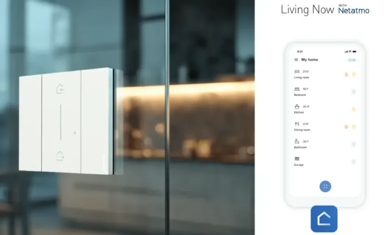 Mekânın tasarım diliyle bütünleşen elektrik çözümü: Living Now 1 Legrand livingnow livingnowwithnetatmo